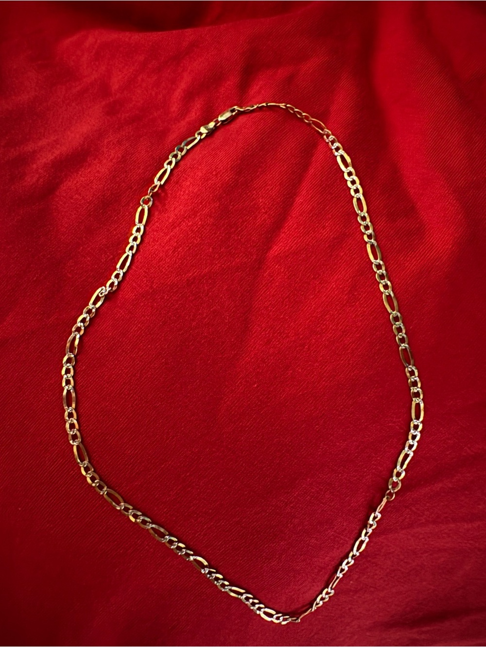 Gold Figaro Chain Necklace - kids Accessory